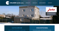 Desktop Screenshot of chlazeniservis.cz